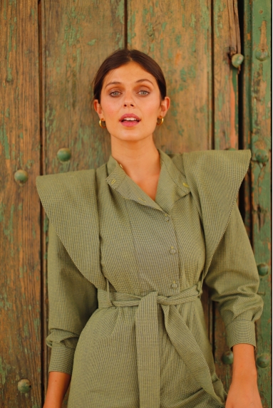 Mono Vichy Green Blue