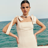 JAZMINE RUFFLE DRESS