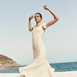 JAZMINE RUFFLE DRESS