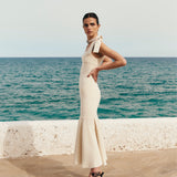 JAZMINE RUFFLE DRESS