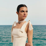 JAZMINE RUFFLE DRESS