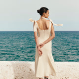 JAZMINE RUFFLE DRESS