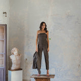 GRETA PRINCE OF WALES STRAIGHT TROUSERS