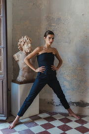 PANTALÓN RECTO VERA RAYA DIPLOMÁTICA AZUL MARINO