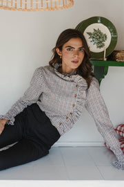 CAMISA CUADRO VOLANTE GRACE