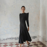 VESTIDO PILUCA VICHY BLACK