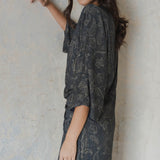 VESTIDO CACHEMIR AZUL NOCHE