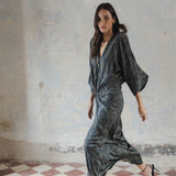 VESTIDO CACHEMIR AZUL NOCHE