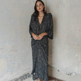 VESTIDO CACHEMIR AZUL NOCHE
