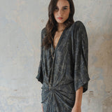 VESTIDO CACHEMIR AZUL NOCHE