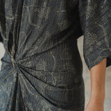 VESTIDO CACHEMIR AZUL NOCHE