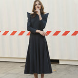 VESTIDO PILUCA VICHY NAVY