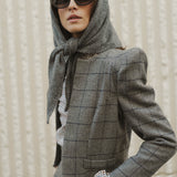 NAVY PLAID MATADOR JACKET
