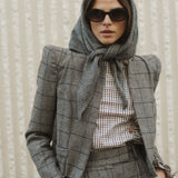 NAVY PLAID MATADOR JACKET