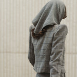 NAVY PLAID MATADOR JACKET