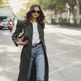 ABRIGO GREY CUADRO LIMA