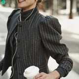 STRIPED GREY MATADOR JACKET