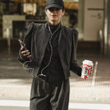 STRIPED GREY MATADOR JACKET