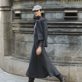 PRINCE OF WALES CHECK NAVY MATADOR JACKET