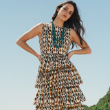 VESTIDO VOLANTES ÁFRICA