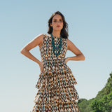 VESTIDO VOLANTES ÁFRICA