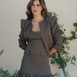 CHAQUETA TORERA MATILDE CUADROS