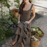 TOP CORSET MATILDE CUADROS