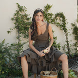 FALDA VOLANTES MATILDE CUADROS