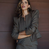 CHAQUETA TORERA MATILDE CUADROS