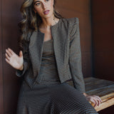 CHAQUETA TORERA MATILDE CUADROS