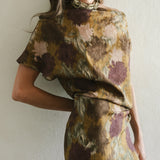VESTIDO NUDO LORETO ESTAMPADO