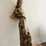VESTIDO NUDO LORETO ESTAMPADO