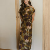 VESTIDO NUDO LORETO ESTAMPADO