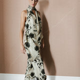 TOP FLUIDO GILDA FLOR NEGRA
