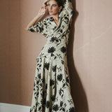 TOP KIMONO GILDA FLOR NEGRA