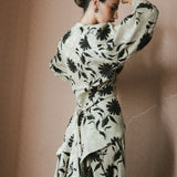 TOP KIMONO GILDA FLOR NEGRA