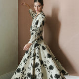 TOP KIMONO GILDA FLOR NEGRA