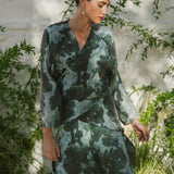 TOP KIMONO CELINE AGUAMARINA